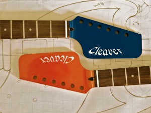 Cleaver Guitar headstock
